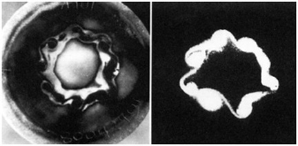 Laboratory diocotron instabilities