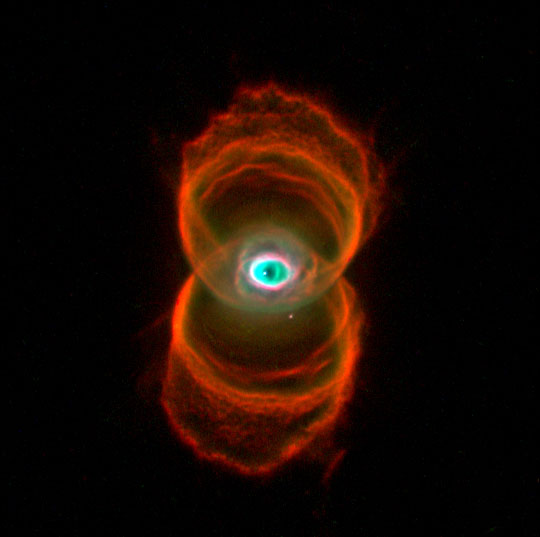 Hourglass nebula