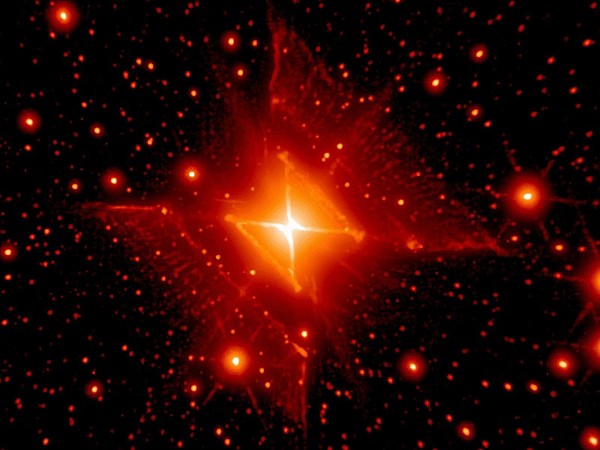 Mwc 922 The Red Square Nebula
