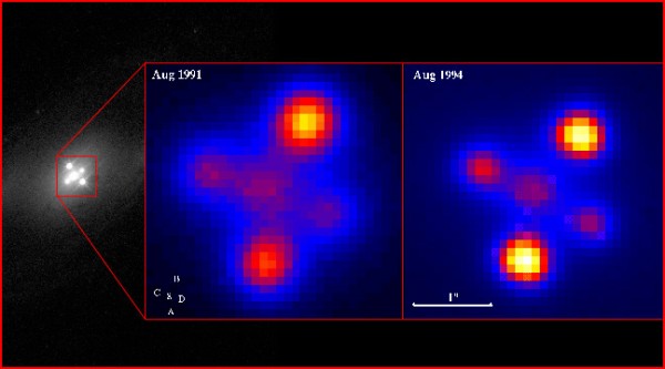 The Einstein Cross.