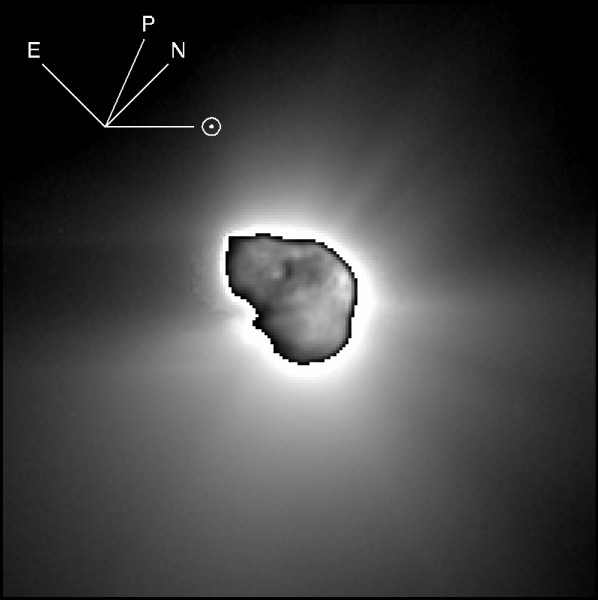 Deep Impact Comet Tempel 1.