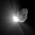 67 seconds after the impact of Deep Impact with Comet Tempel 1